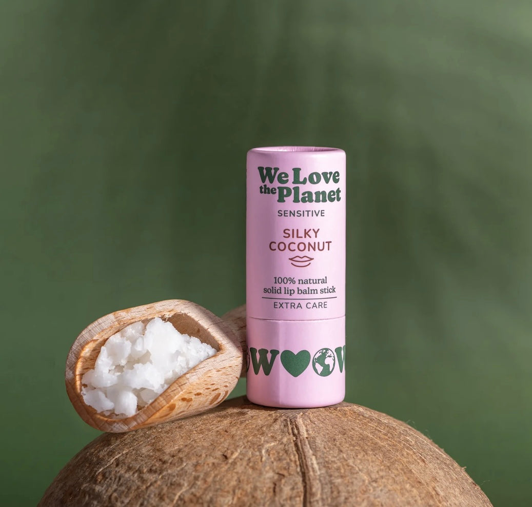 Bálsamo labial natural en cartón -Silky Coconut