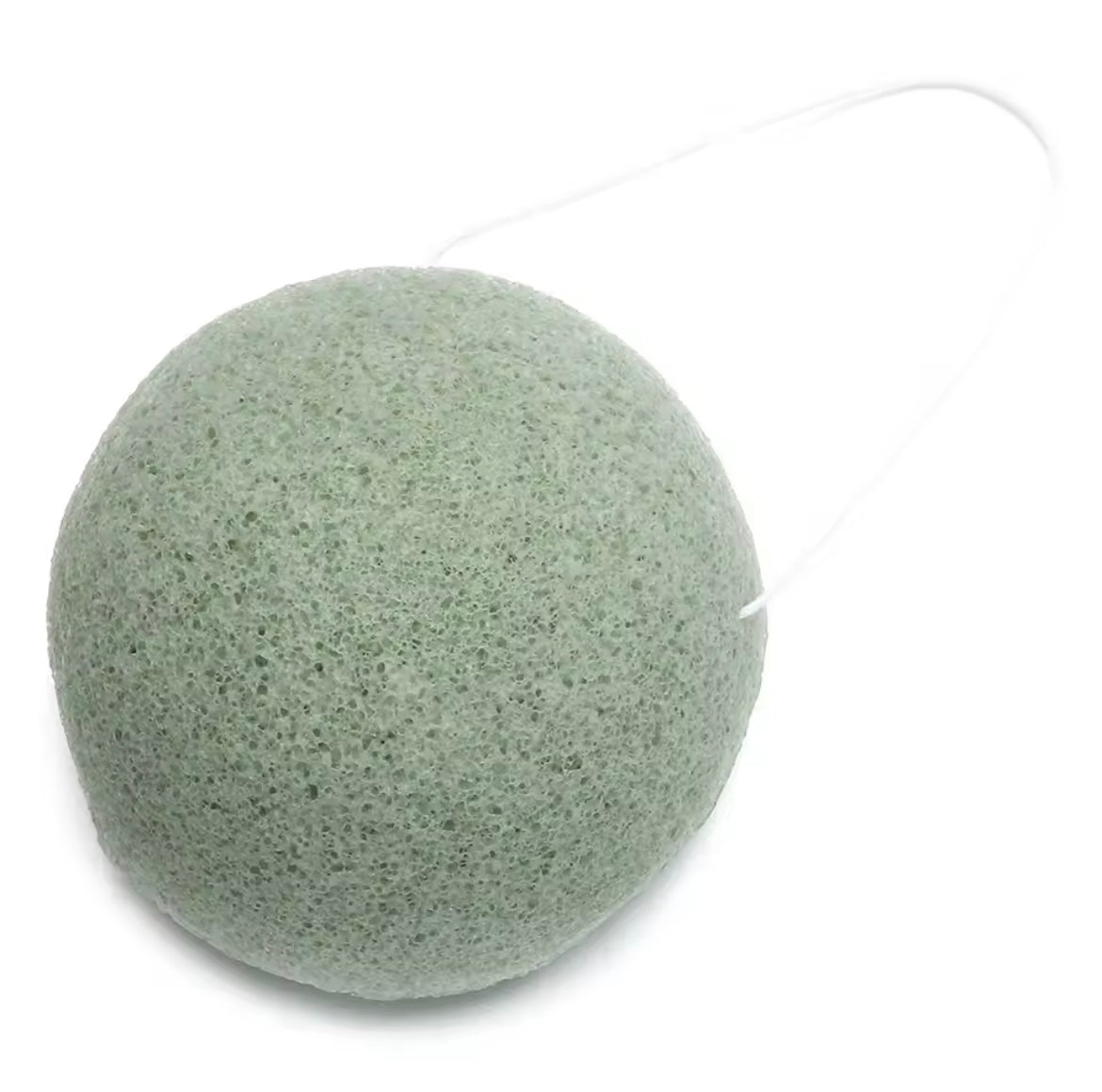 Esponja facial Konjac Verde- Piel mixta