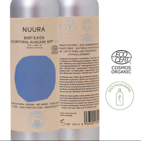 Crema Solar Baby & Kids SPF 50 UVA/UVB/IR - Fotoprotección Orgánica para los más pequeños