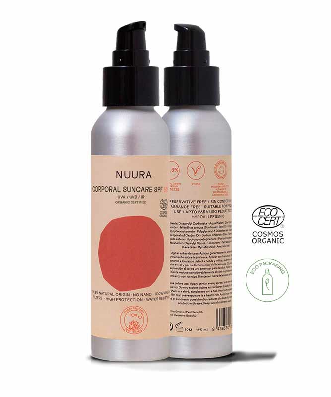 Crema Solar Fluida SPF 50 – Protección Solar Orgánica para Toda la Familia