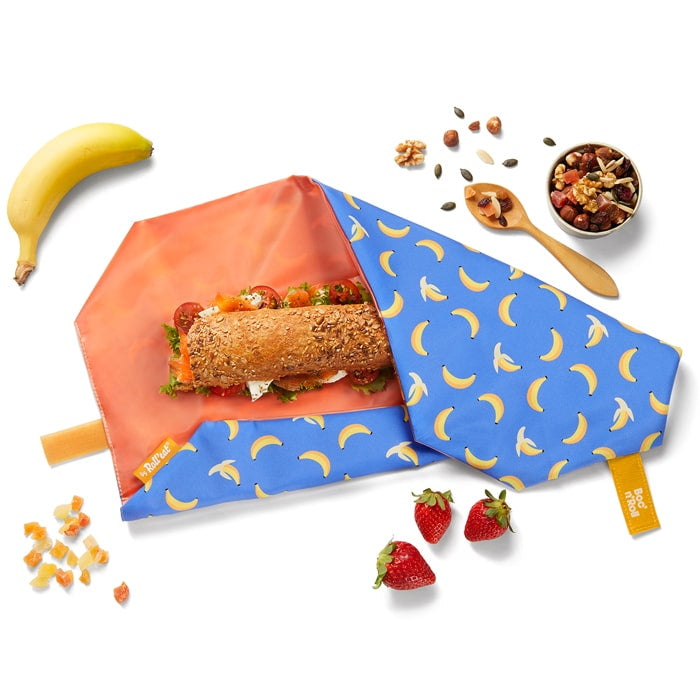 Portabocadillos reutilizable Boc´n Roll Banana