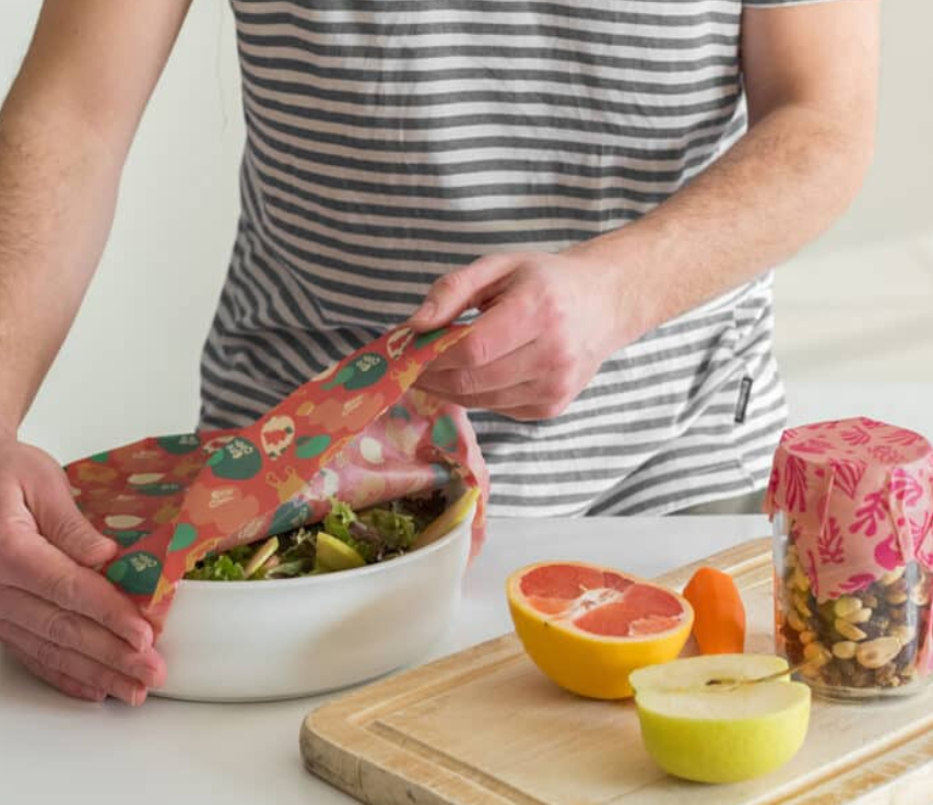 Pack de 3 envoltorios de cera de abeja - S/M/L