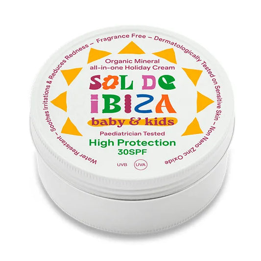 Crema solar mineral en lata 100ml SPF30- All in one Baby & Kids