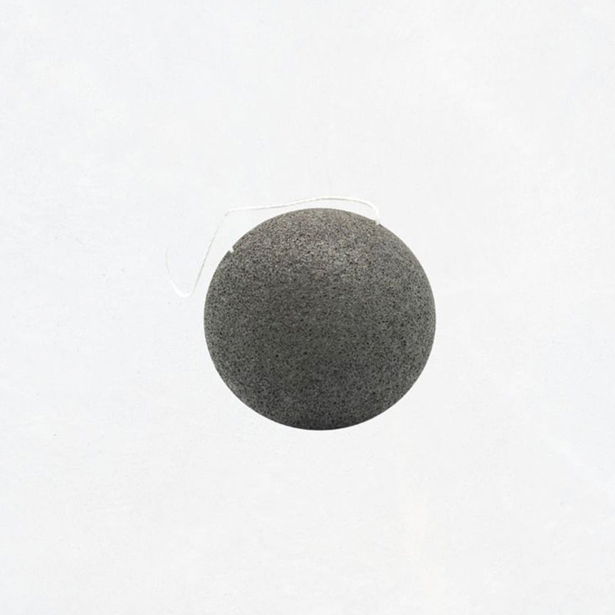 Esponja facial Konjac - Carbón activo