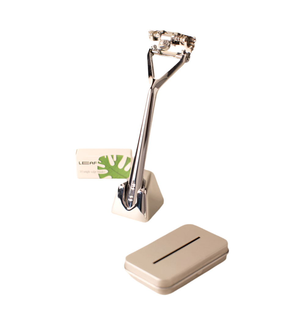 Maquinilla afeitado depilación 3 hojas- Leaf Shave