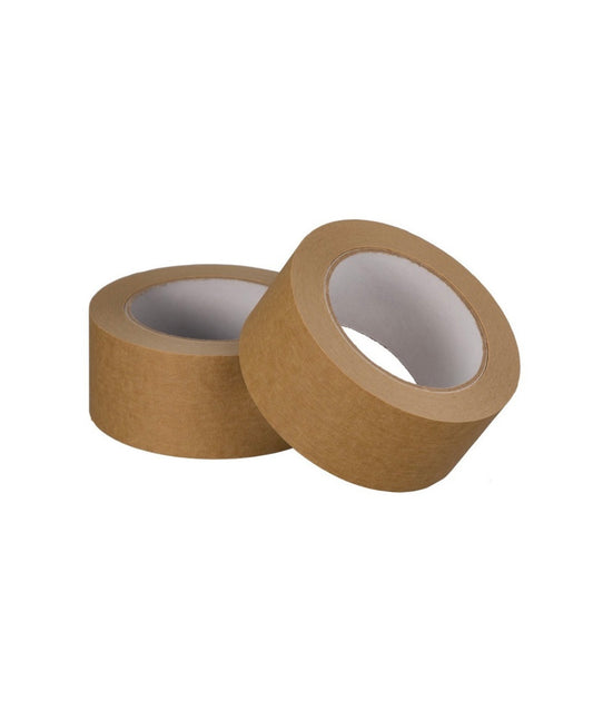 Cinta adhesiva de papel con pegamento de caucho natural