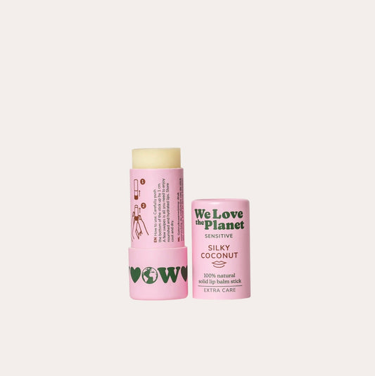 Bálsamo labial natural en cartón -Silky Coconut