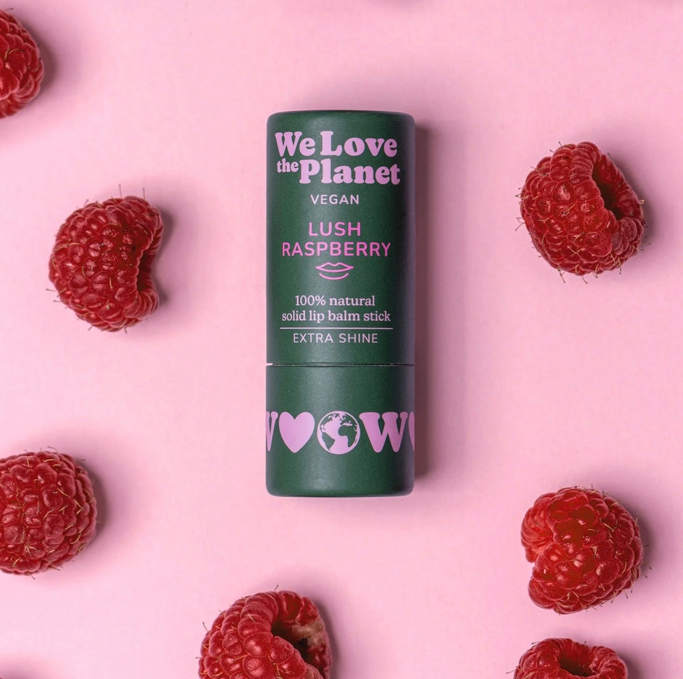Bálsamo labial natural en cartón -Lush Raspberry