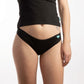 Braga menstrual Ninsa Atenea- absorción media - Tallas M color negro