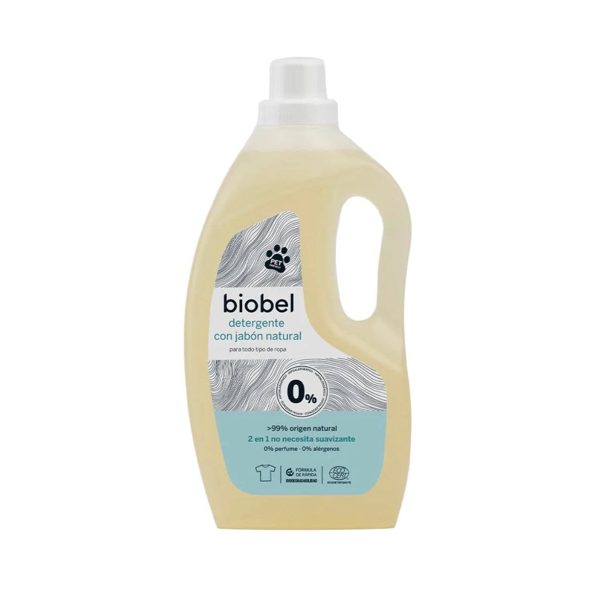 Jabón detergente 0% ecológico