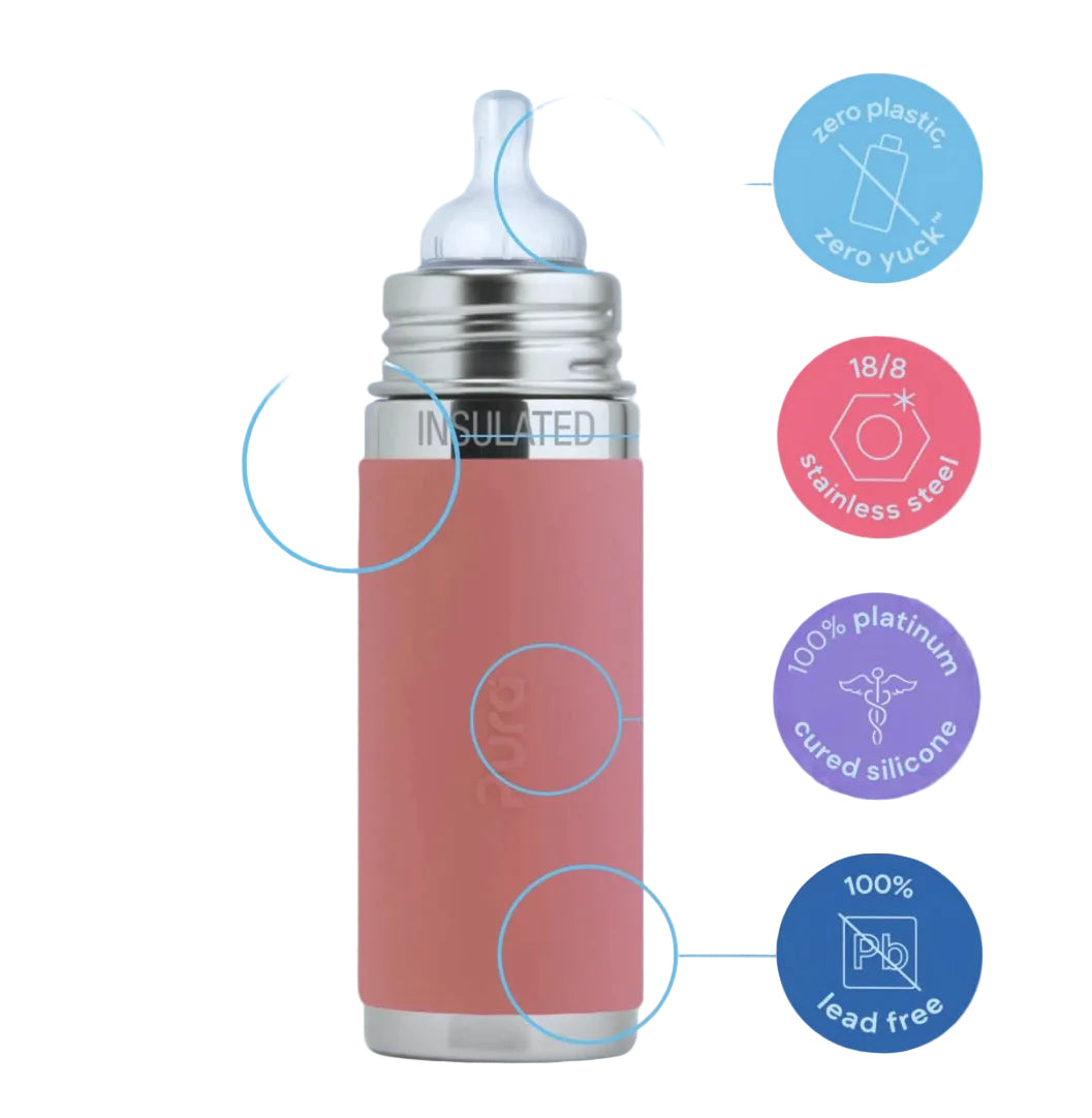 Biberon térmico acero inox Pura Nordic - 260ml