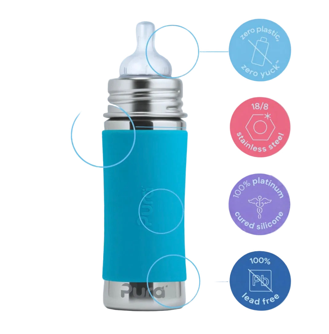 Biberon acero inox Pura Nordic - 325ml