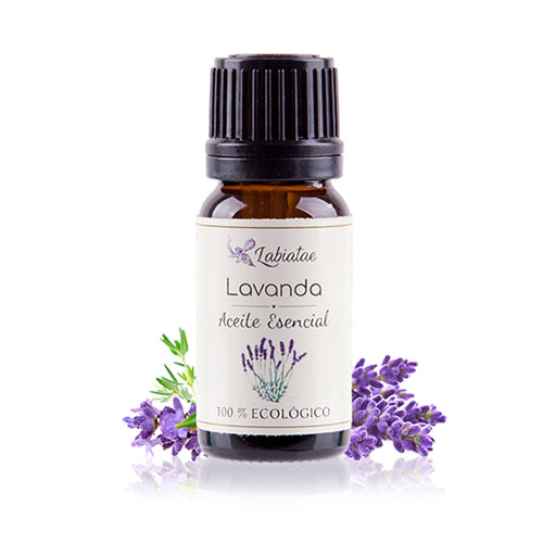 Aceite esencial de lavanda Labiatae, cosmética natural zero waste