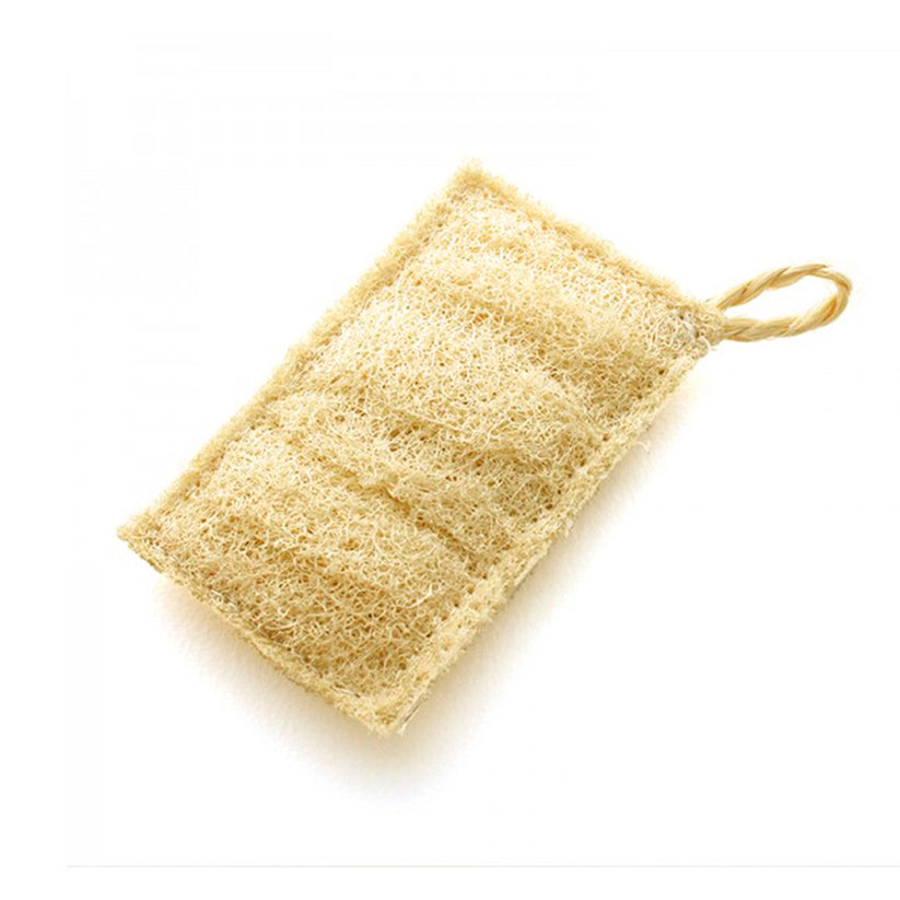 Estropajo natural de lufa, fibra vegetal para limpiar